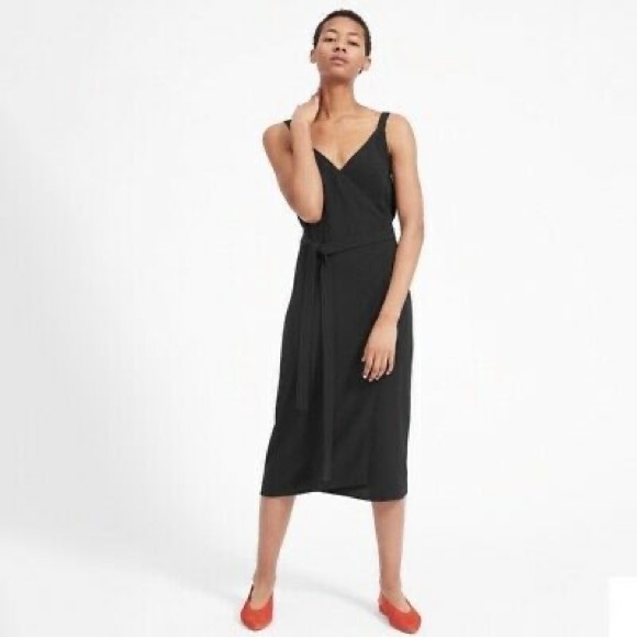 Everlane Dresses & Skirts - Everlane the Japanese go weave tank wrap dress